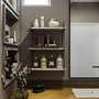 Hanah Home Pulalis - White Marble Estantería de pared
